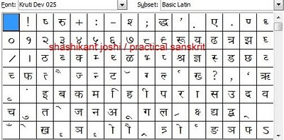 hindi font kruti dev 45